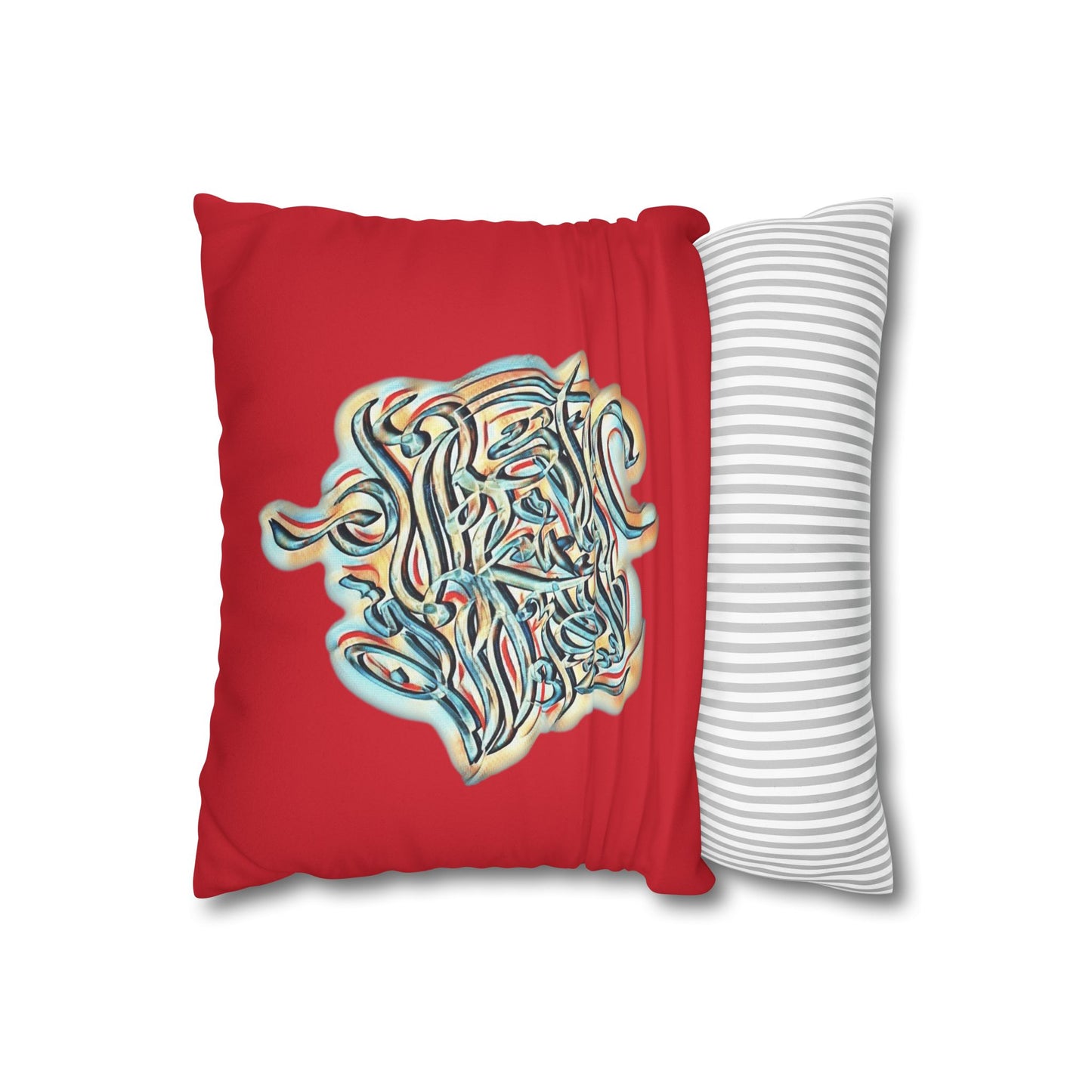 Modern Digital Painting ' Faux Suede Pillowcase - Home Design