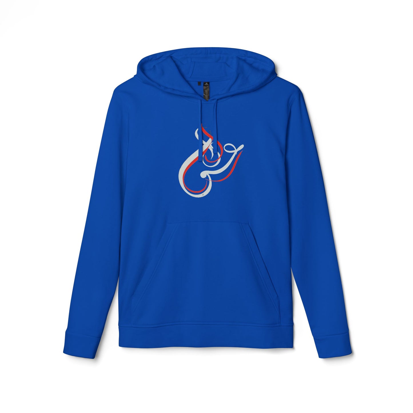 Kalli K X Adidas Unisex Fleece Hoodie- modern calligraphy.