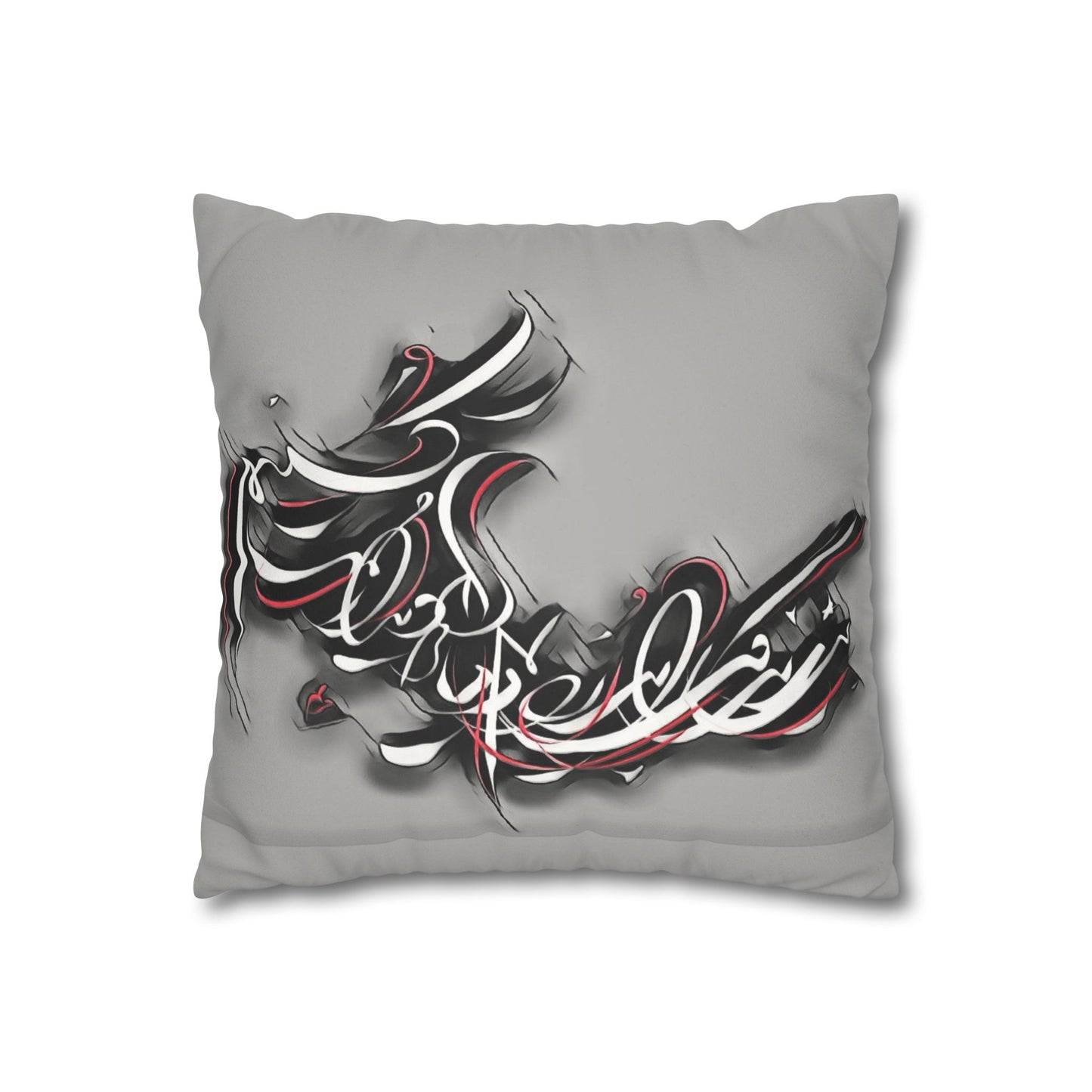 Kalli K Pillowcase Modern Calligraphy Design