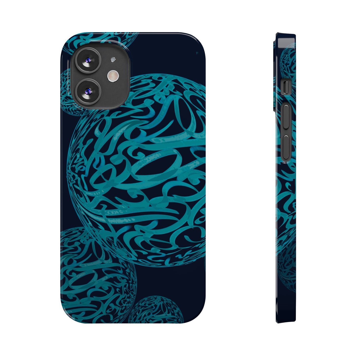 ' Modern Art Slim Phone Case -LOVE