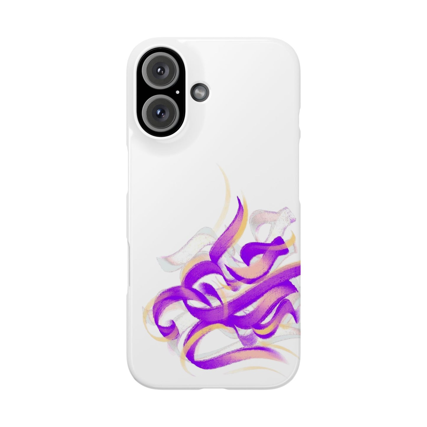 Copy of ' Modern Art Slim Phone Case-Lily