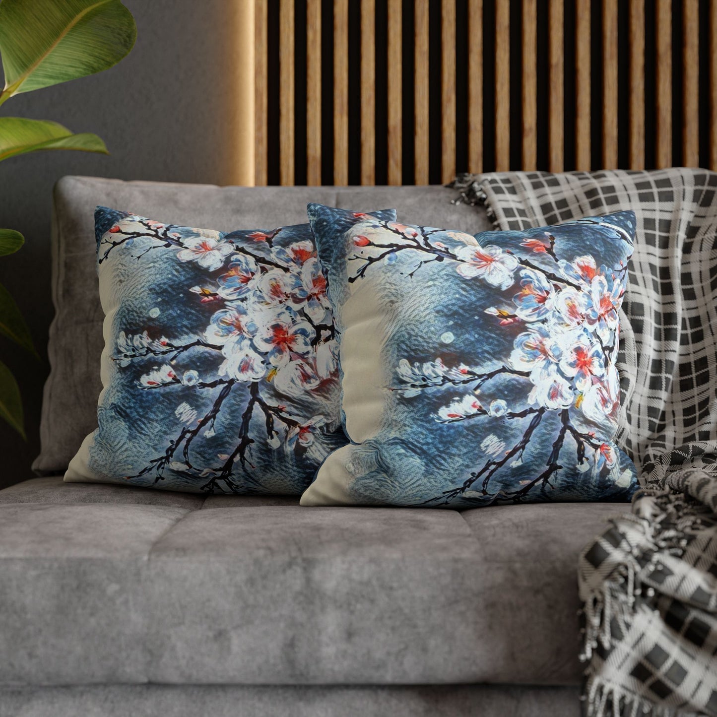 Spring Pillowcase - Modern Art Portrait Watercolour Design