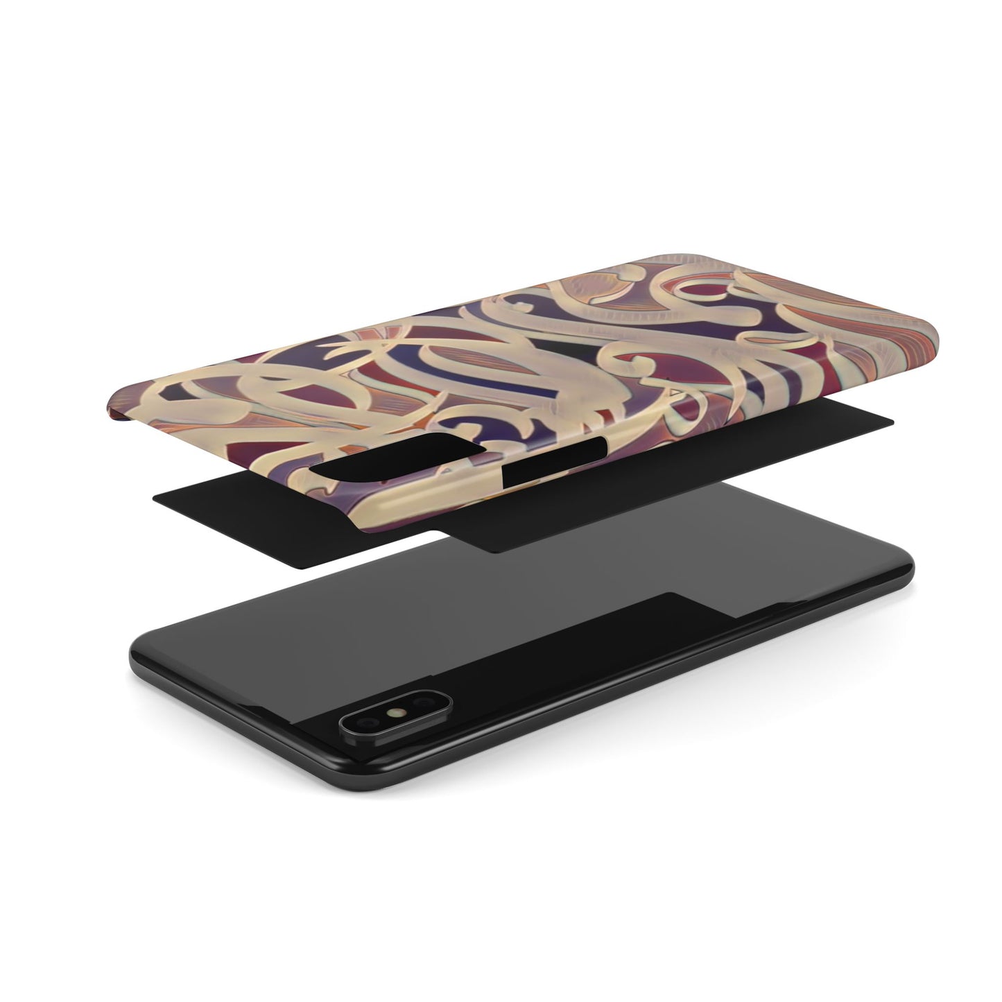 ' Modern Art Slim Phone Case -LOVE