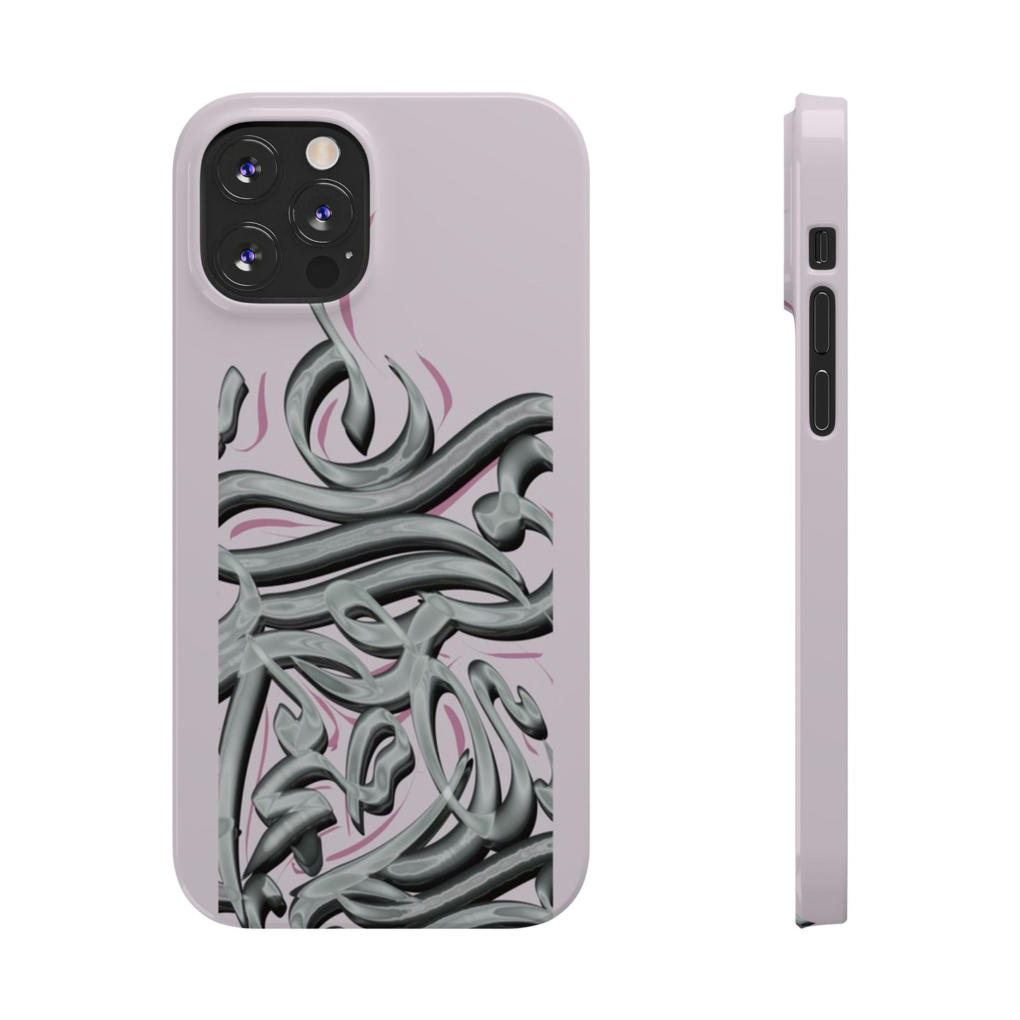 Modern Art Slim Phone Case -LOVE,