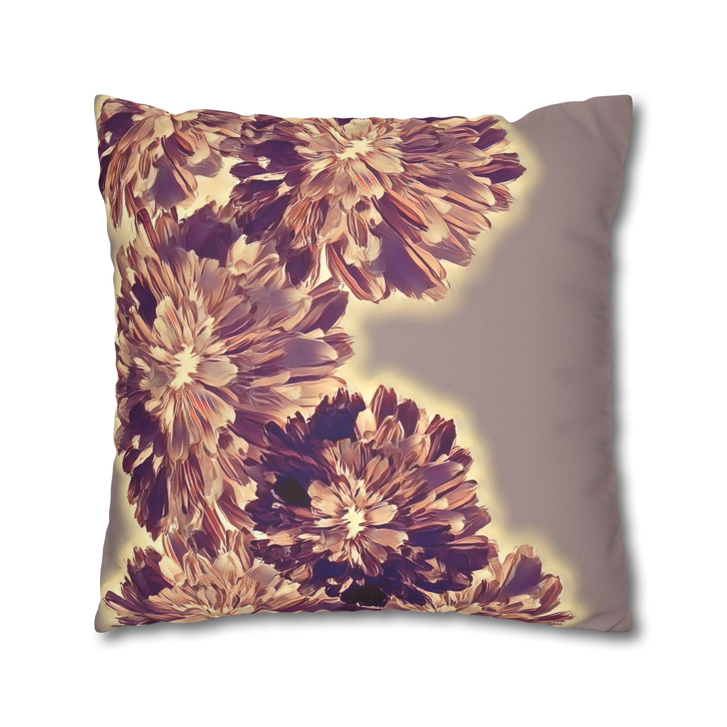 Copy of Modern Digital Painting ' Faux Suede Pillowcase - Home Design
