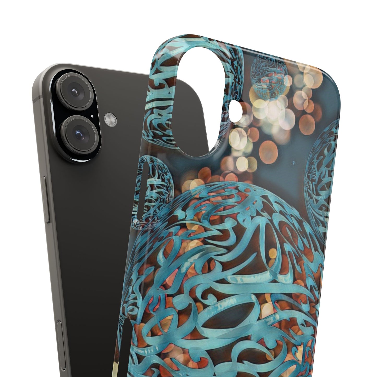 ' Modern Art Slim Phone Case -LOVE