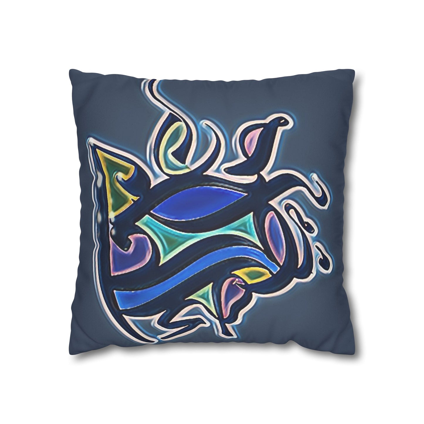 Square Pillowcase - Persian Calligraphy, Modern Handwriting Design