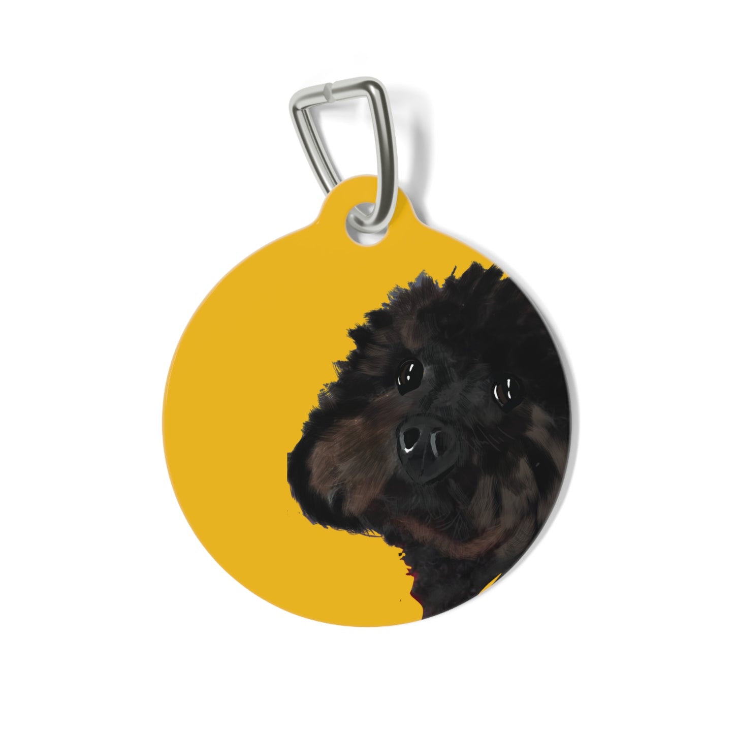 COAL Pet Tag with Bow Tie Design - Perfect for Dogs & Cats
