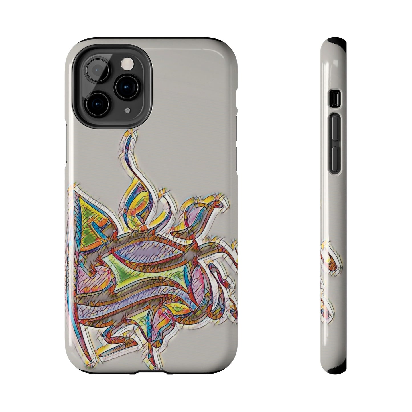 Phone Case Persian Calligraphy Modern Handwriting.