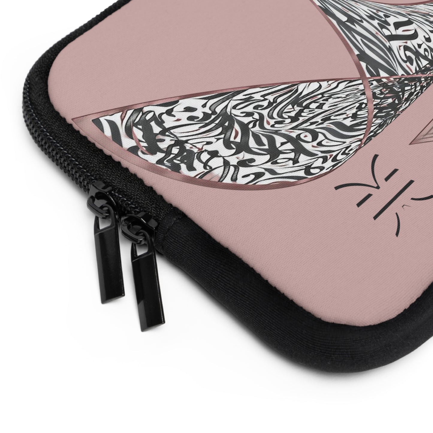 Kalli K Laptop Sleeve - Modern Calligraphy Design
