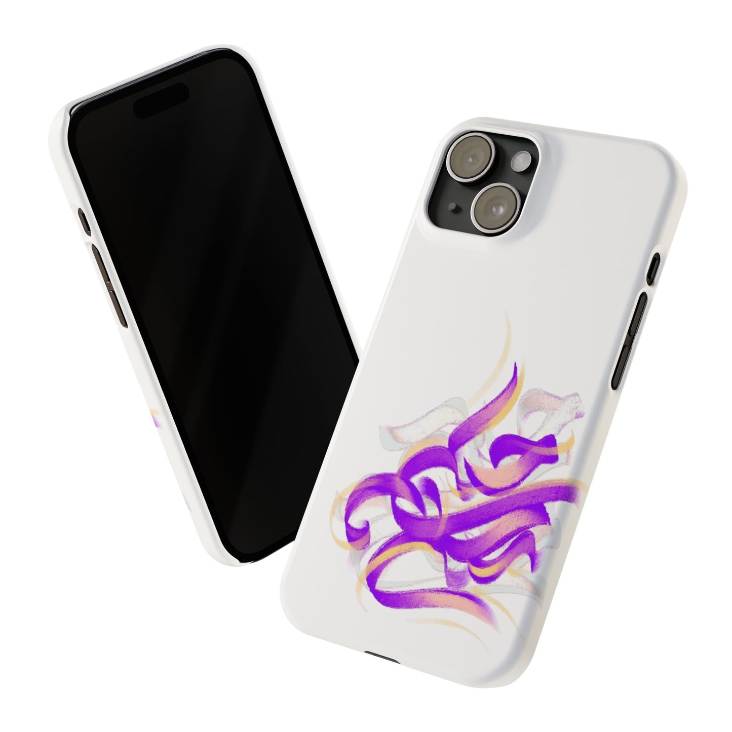 Copy of ' Modern Art Slim Phone Case-Lily
