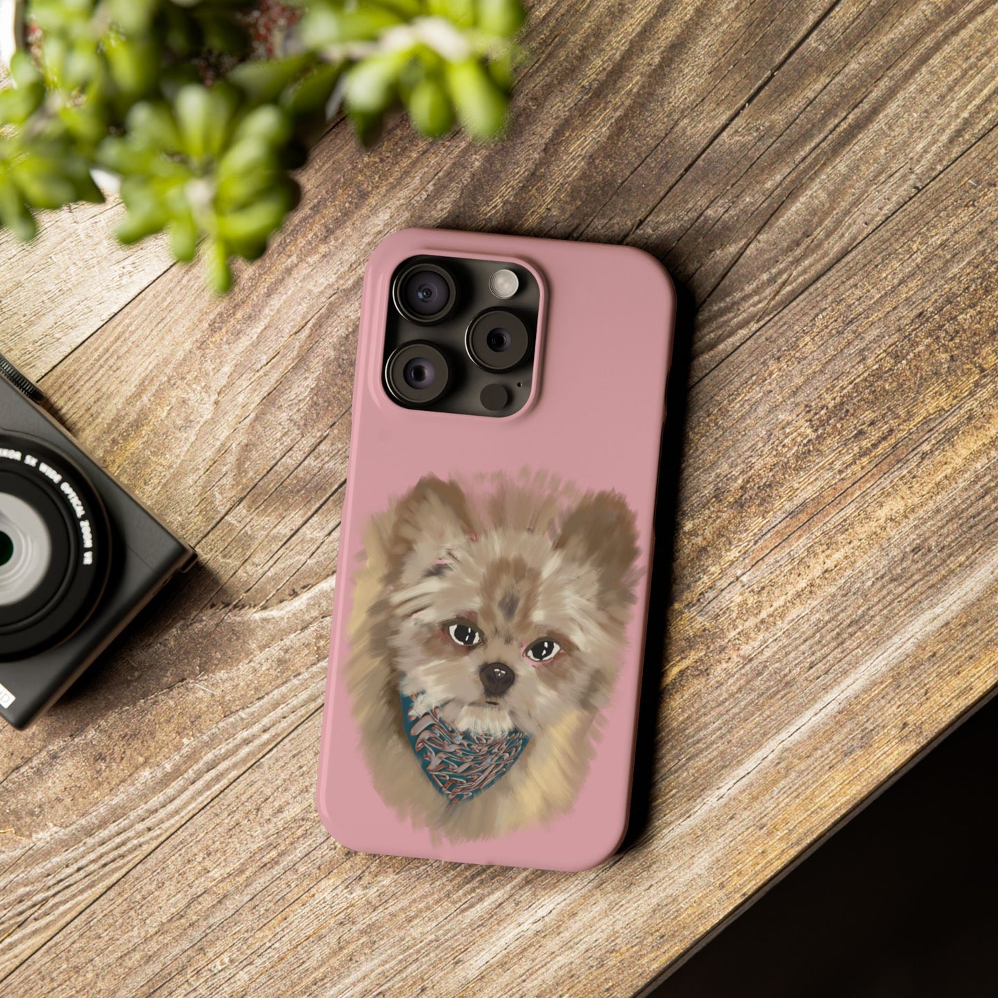 Copy of Copy of Copy of Copy of ' Modern Art Slim Phone Case -LOVE I-