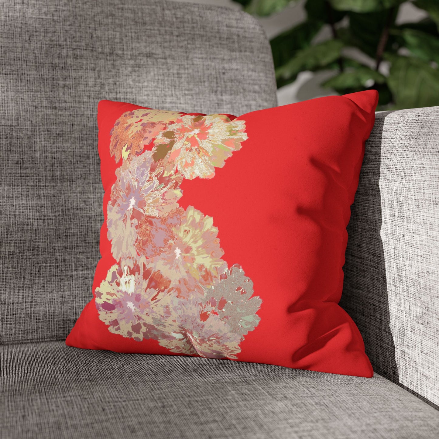 Modern Digital Painting ' Faux Suede Pillowcase - Home Design
