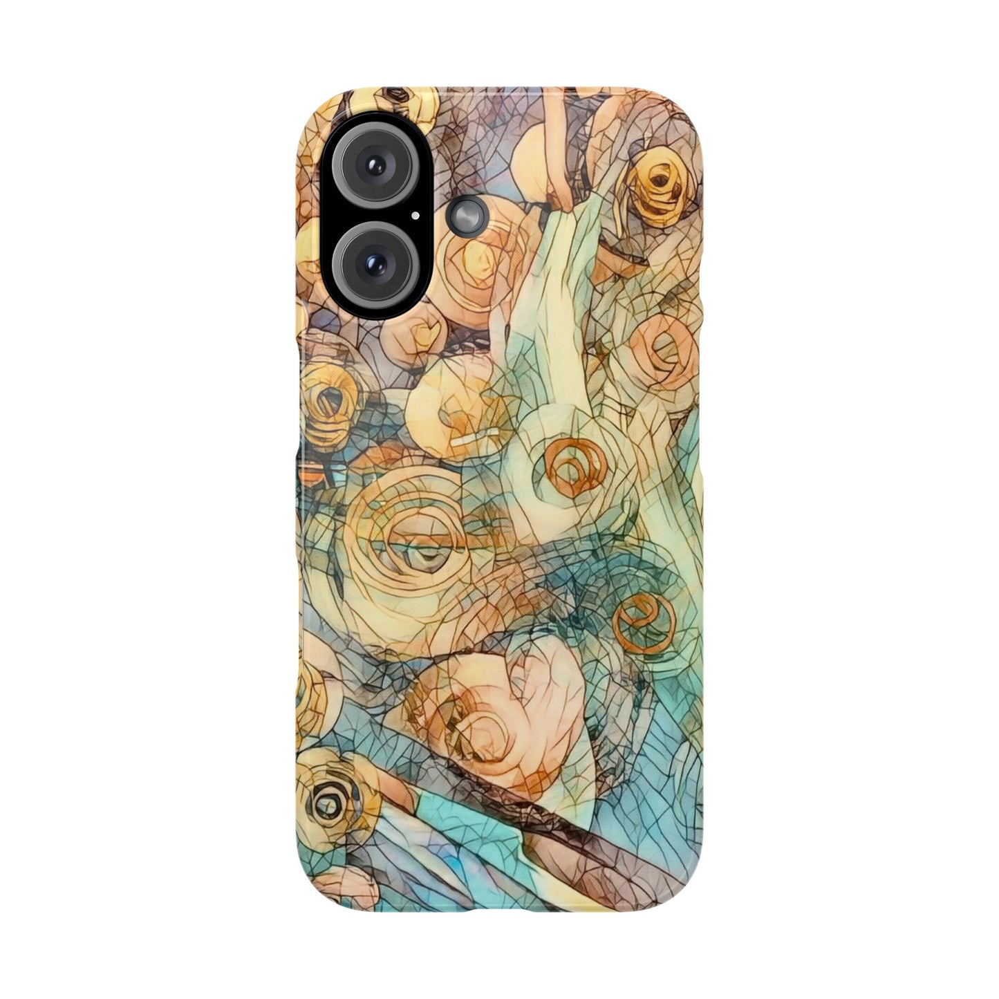 . ' Modern Art Slim Phone Case -.