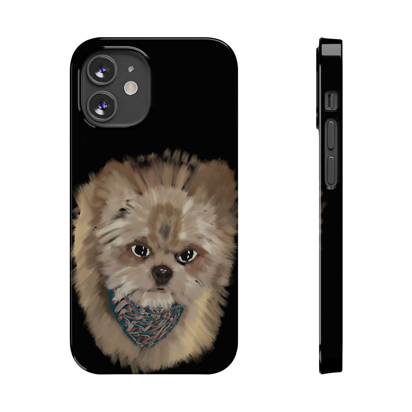 Copy of Copy of Copy of Copy of ' Modern Art Slim Phone Case -LOVE I-