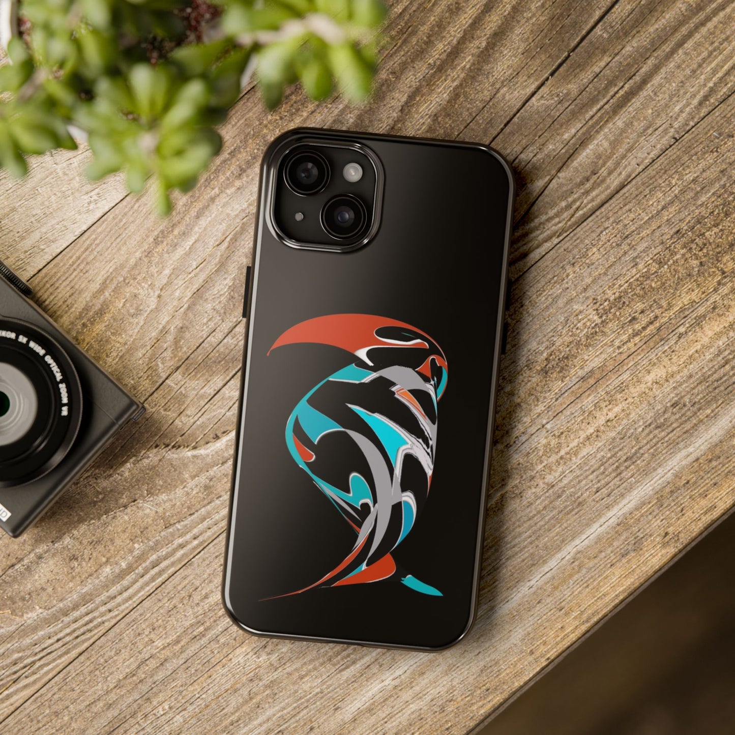 Phone Case Calligraphy Bird