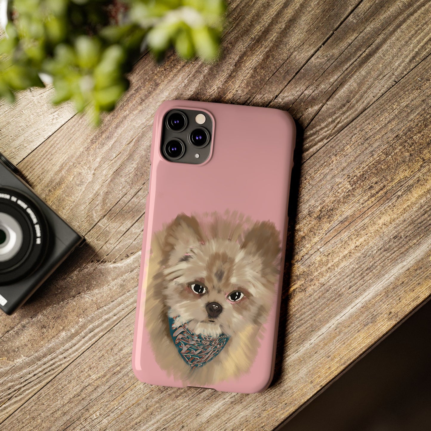 Copy of Copy of Copy of Copy of ' Modern Art Slim Phone Case -LOVE I-