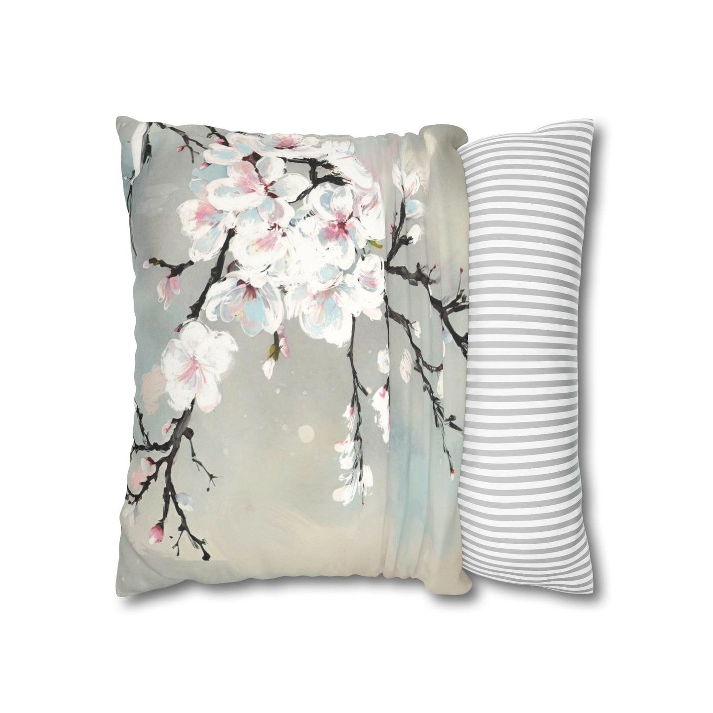 Spring Pillowcase - Modern Art Portrait Watercolour Design