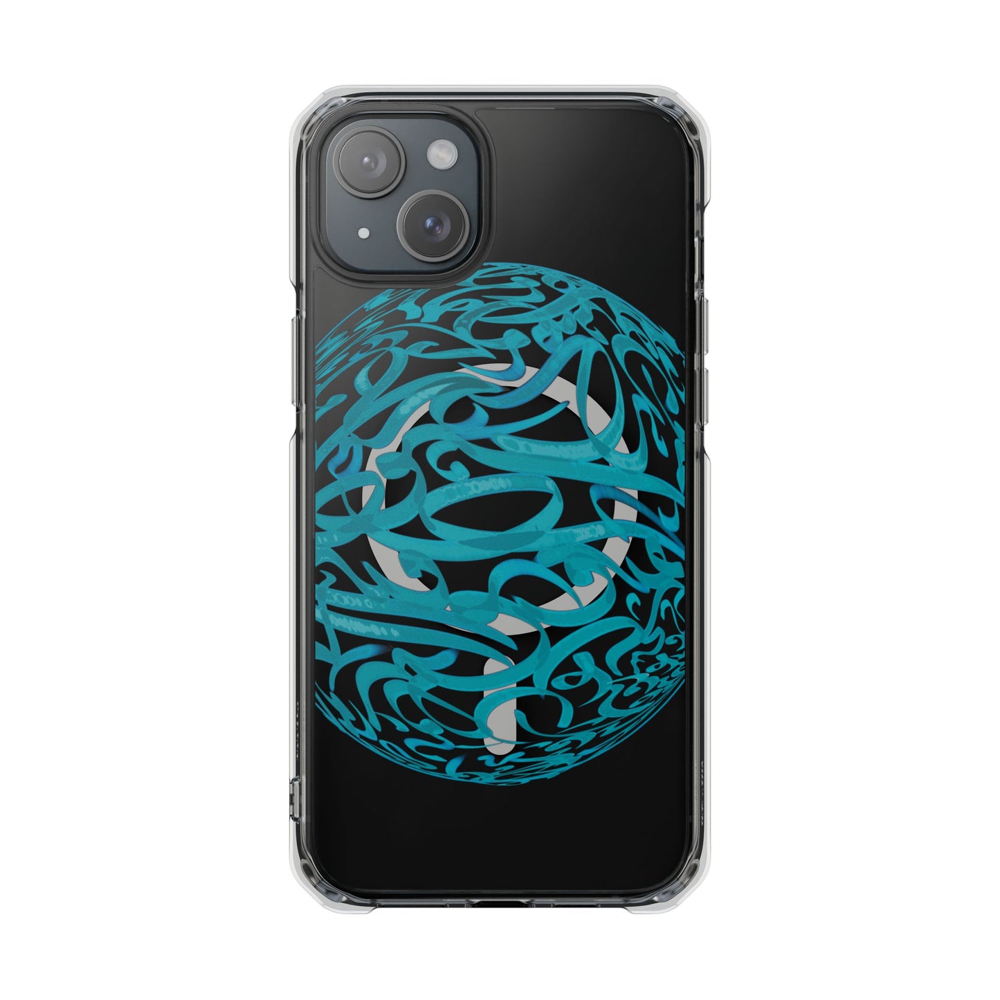 Copy of Copy of Phone Case - Pink Ribbon Persian Calligraphy Design - Magnetic Case