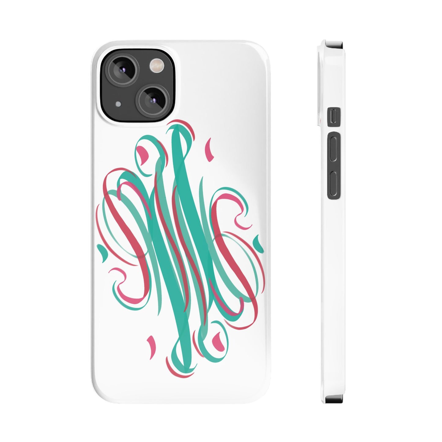 Spring inspired Modern Art Slim Phone Case -,