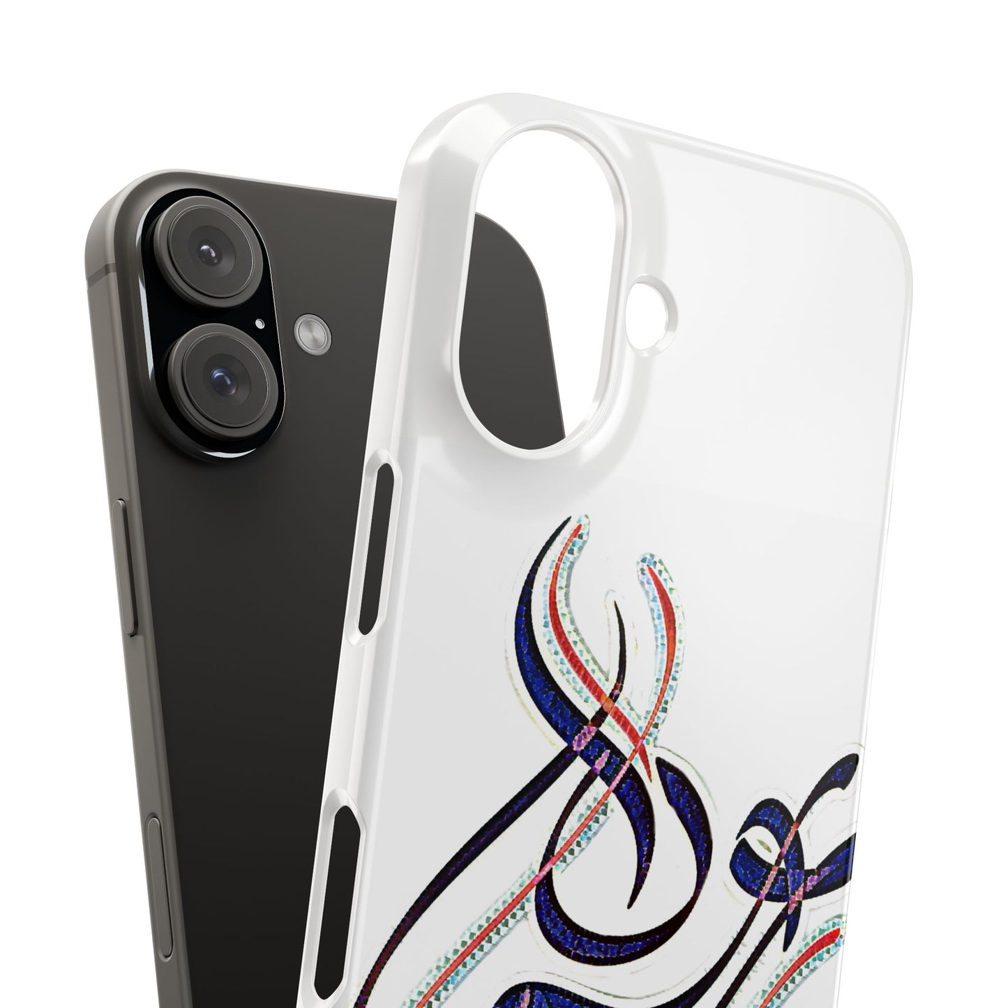 Modern Art Slim Phone Case - Eshgh (Love)