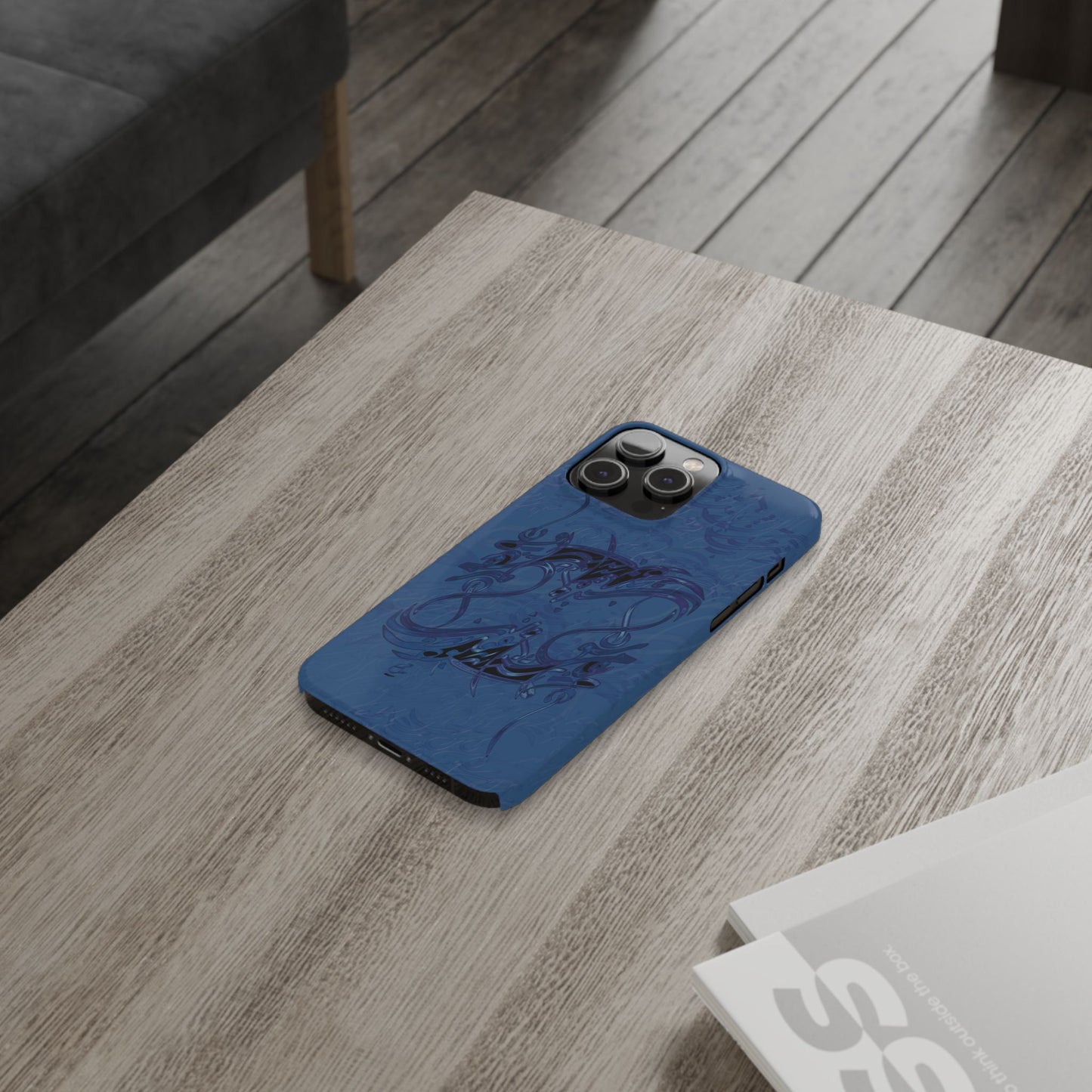 Copy of ' Modern Art Slim Phone Case -LOVE