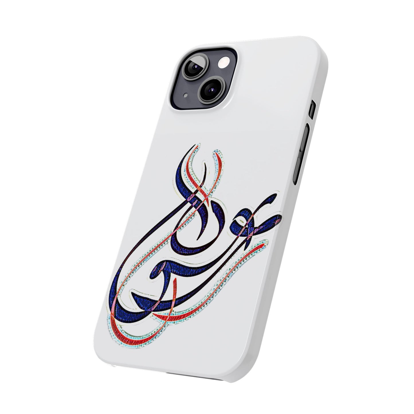Modern Art Slim Phone Case - Eshgh (Love)