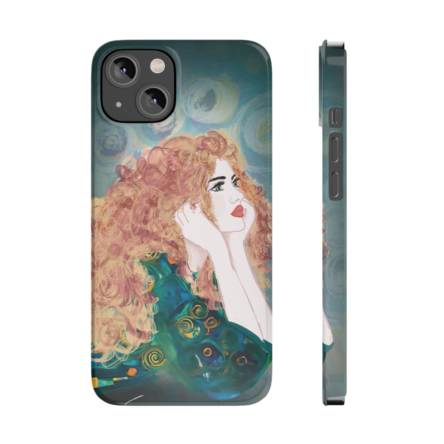Copy of ' Modern Art  Slim Phone Case -LOVE