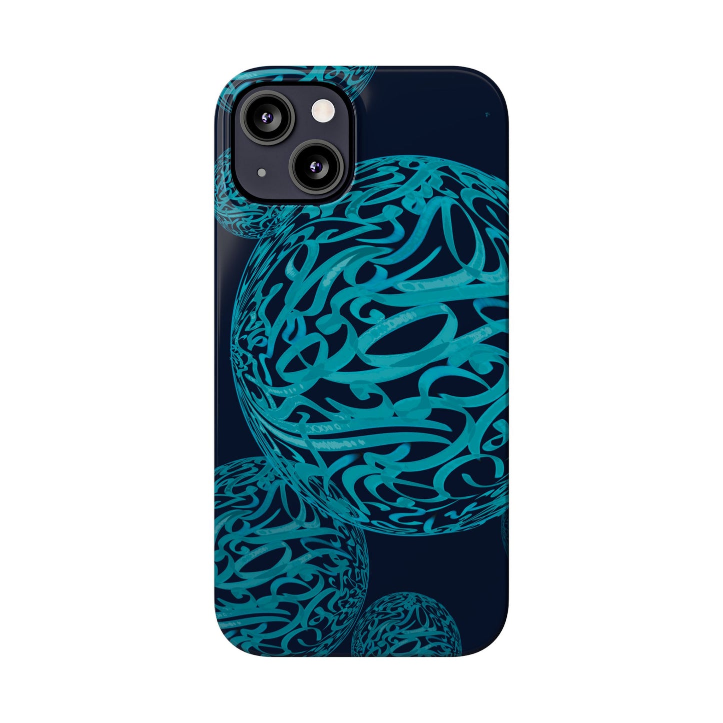 ' Modern Art Slim Phone Case -LOVE
