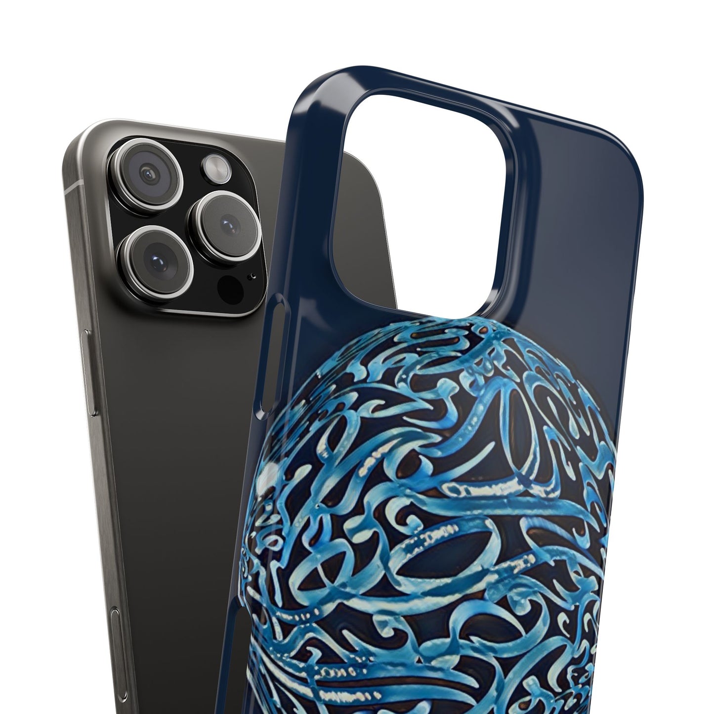 ' Modern Art Slim Phone Case -LOVE