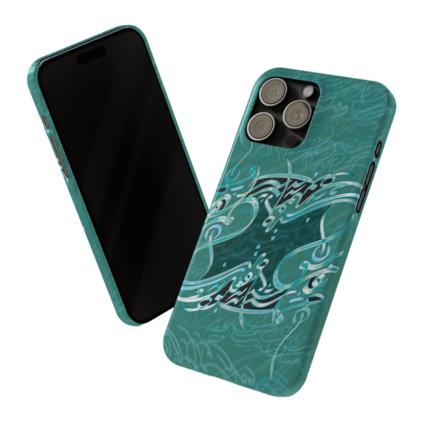 ' Modern Calligraphy Art Slim Phone Case