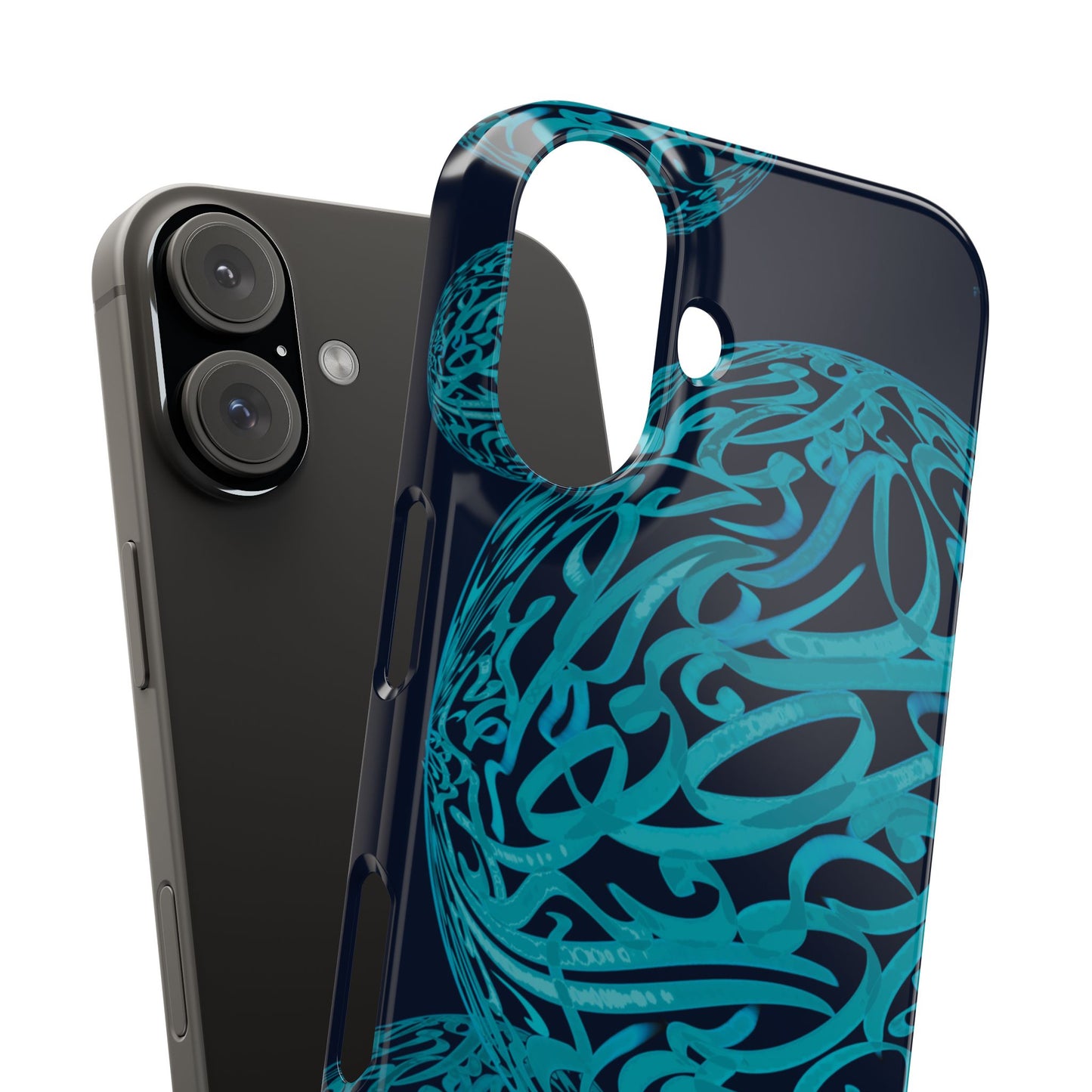 ' Modern Art Slim Phone Case -LOVE