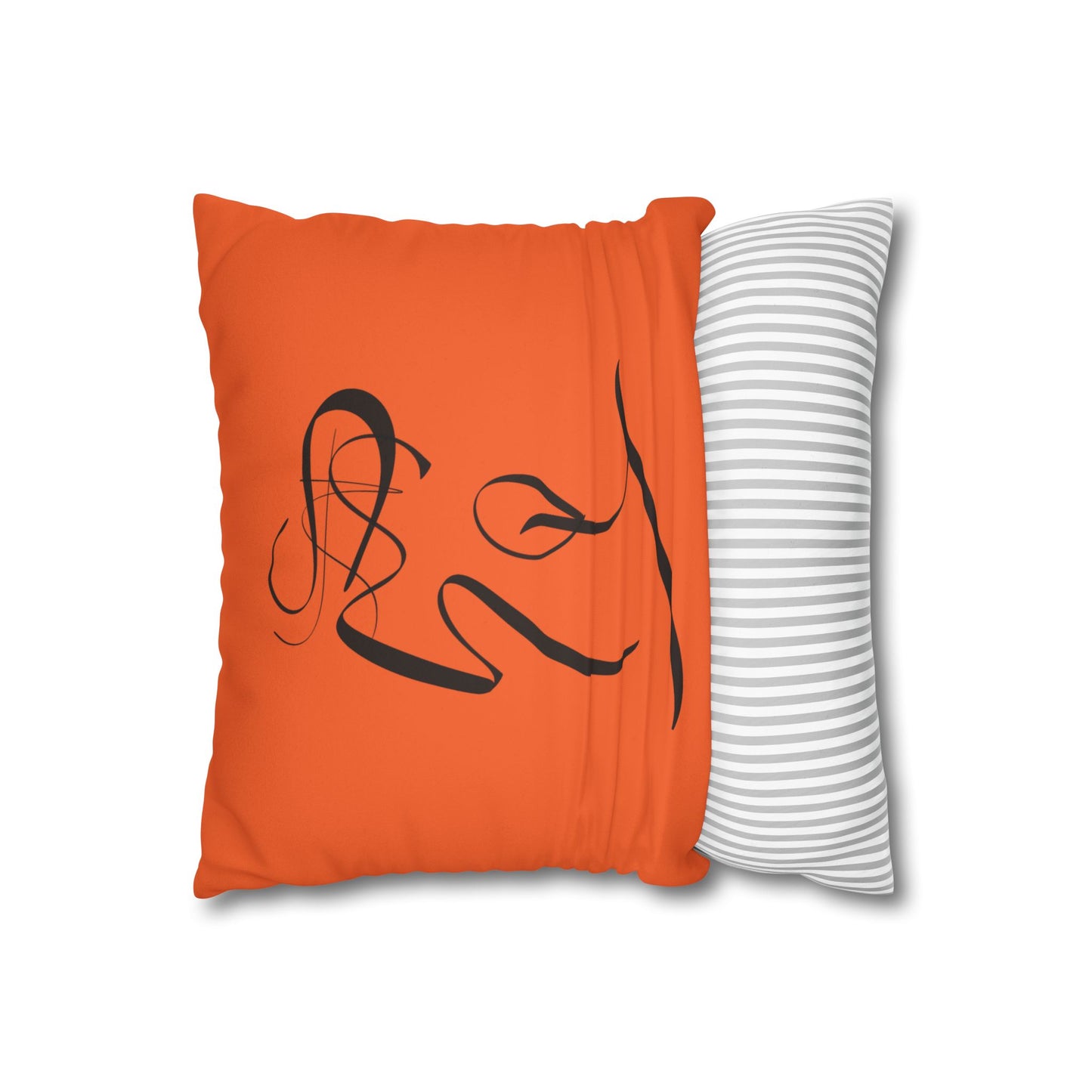 Copy of Square Pillowcase - Modern Art Portrait Watercolour Design