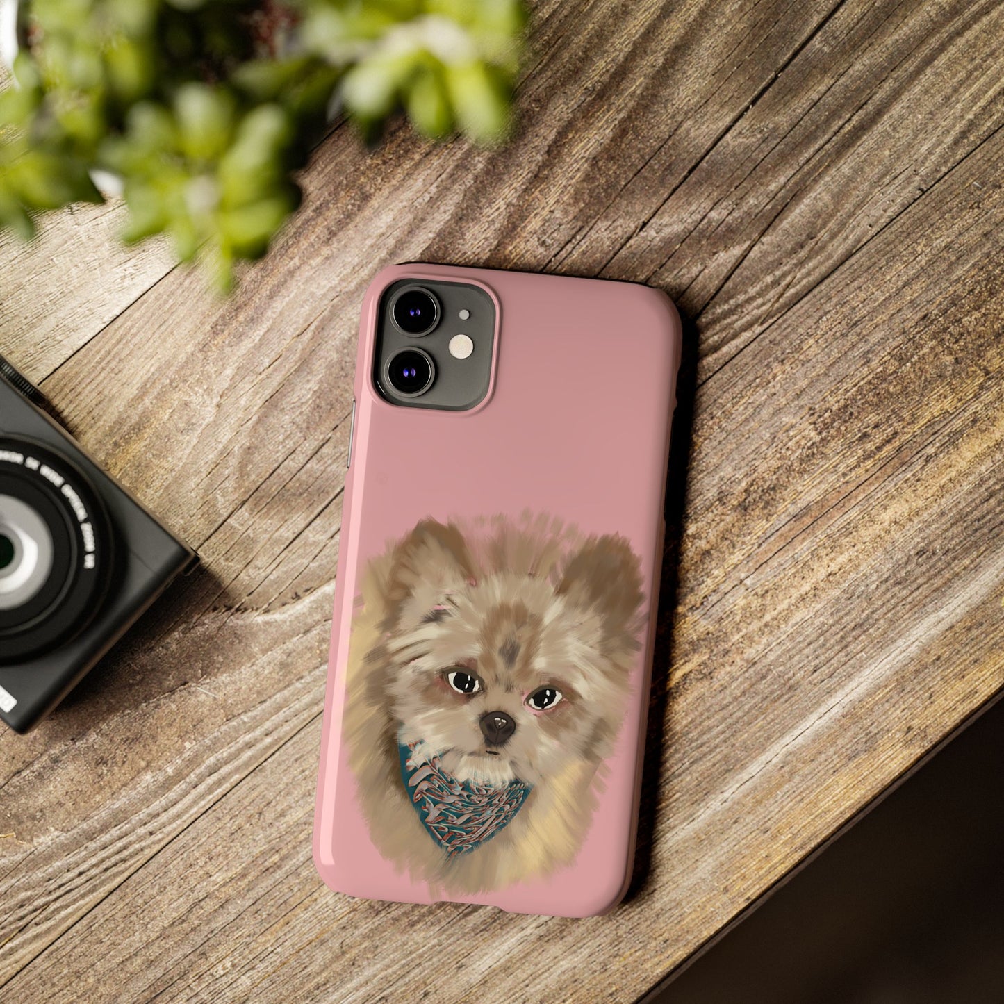 Copy of Copy of Copy of Copy of ' Modern Art Slim Phone Case -LOVE I-