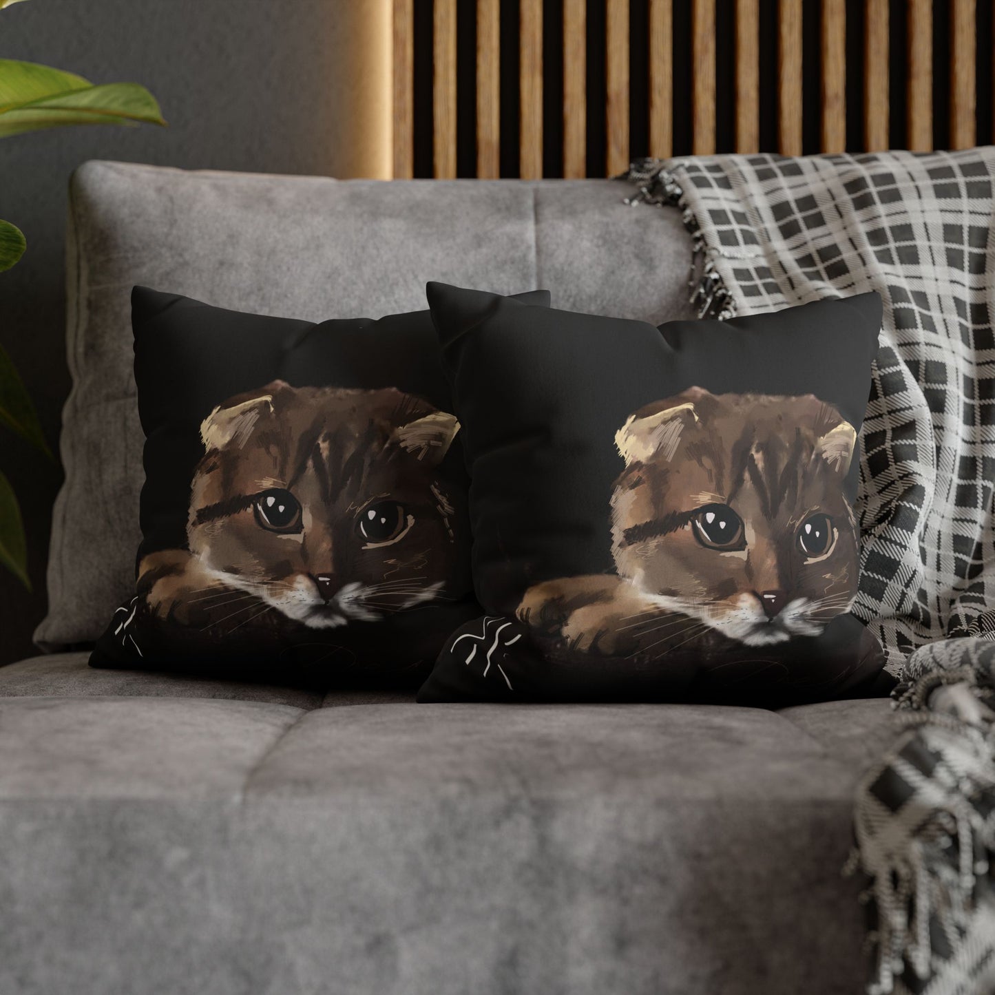 Copy of Pepe Pillowcase -Modern Art Portrait Watercolour Design