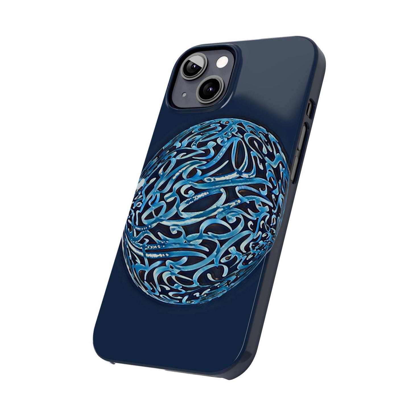 ' Modern Art Slim Phone Case -LOVE