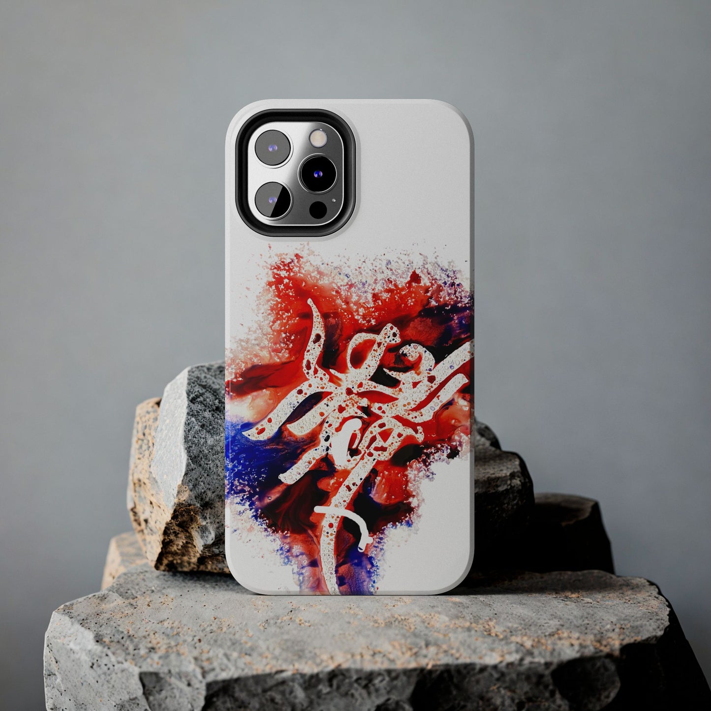 Candle Calligraphy Phone Case - Persian Art Inspired Beautiful Girl Design
