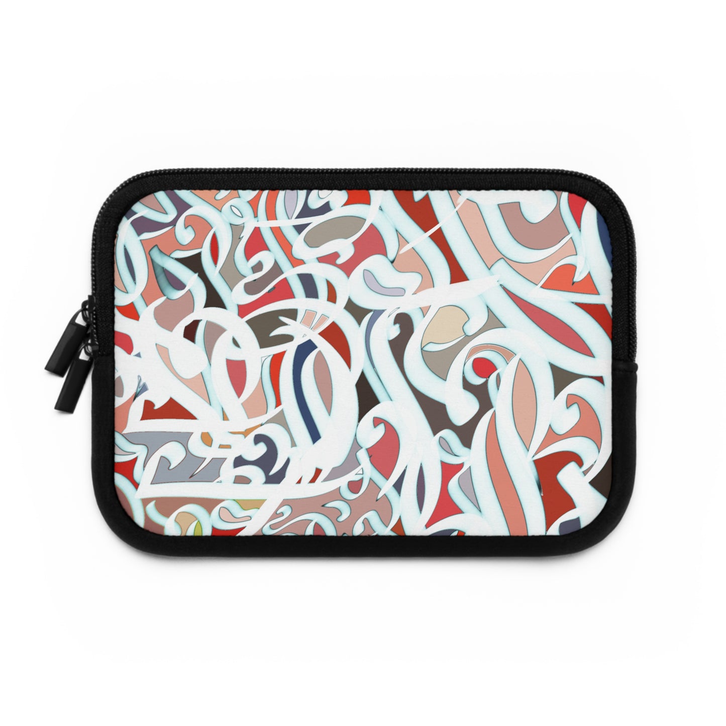 ' Laptop Sleeve -Modern Digital Calligraphy Art Design