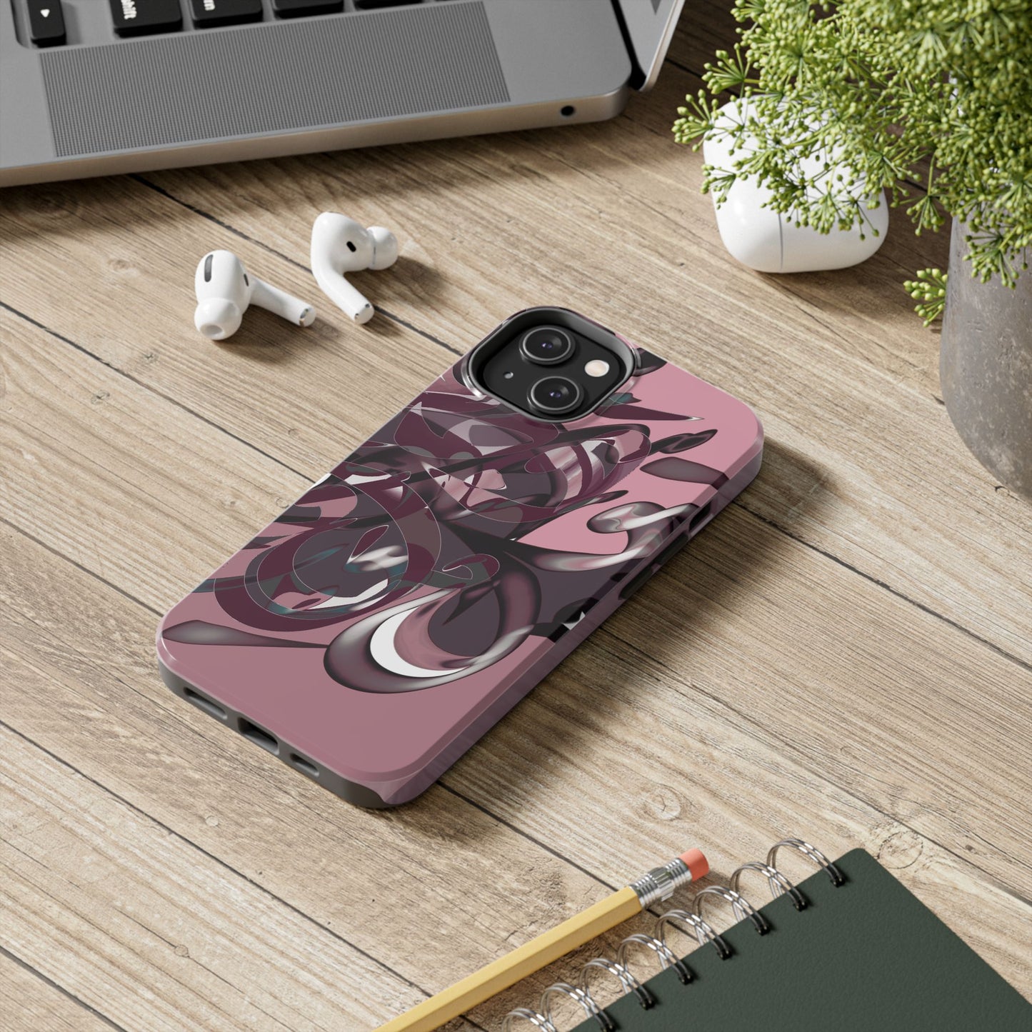 Phone Case - Modern Persian Calligraphy Design