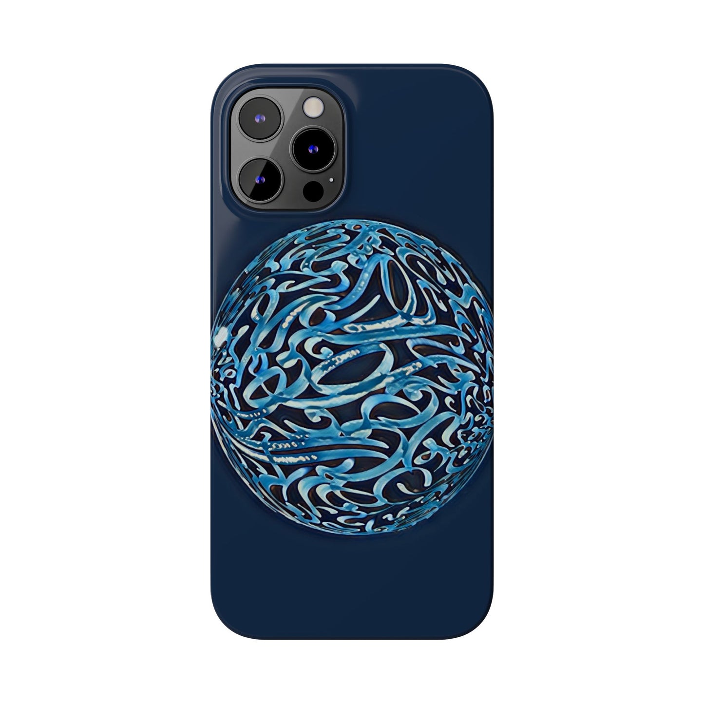 ' Modern Art Slim Phone Case -LOVE