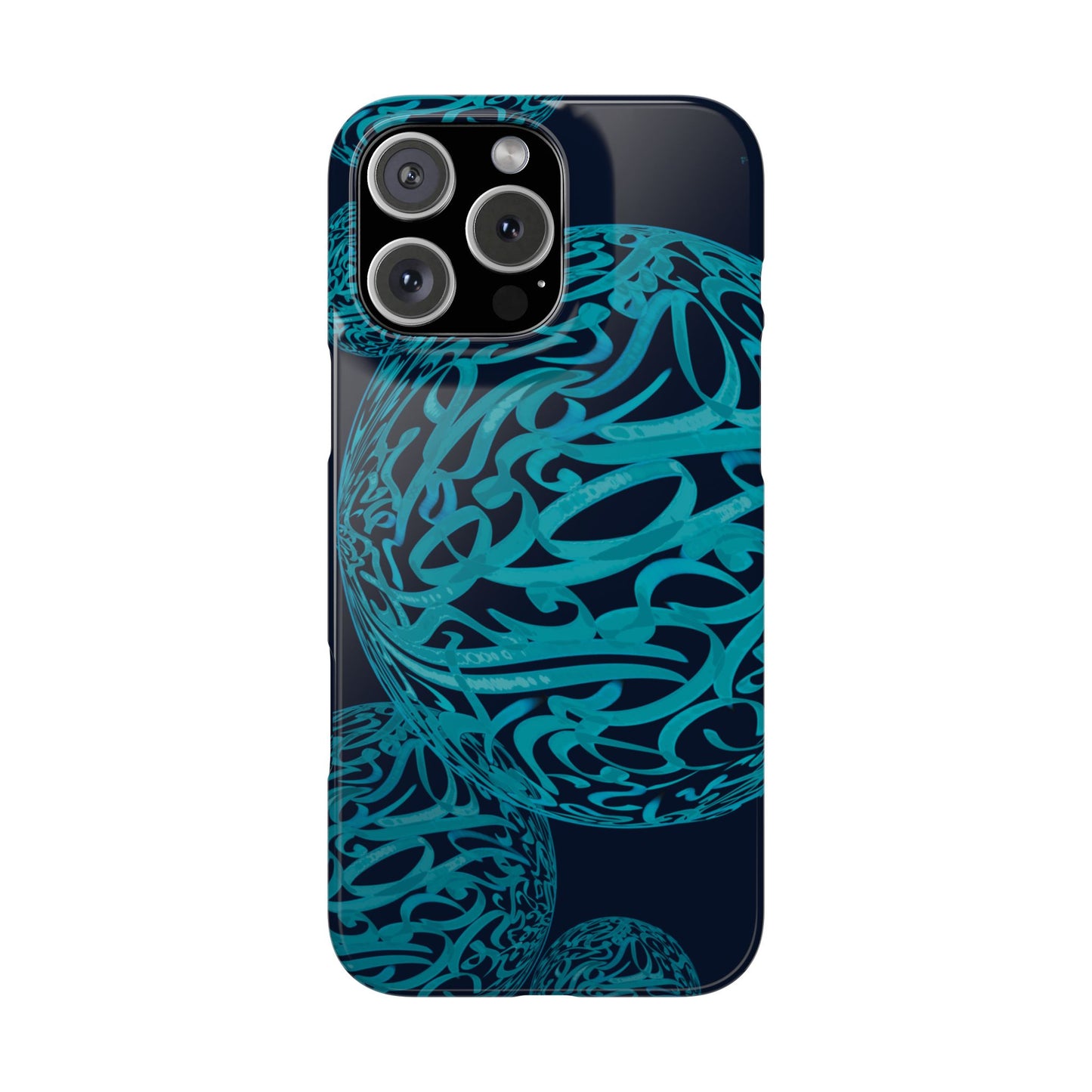 ' Modern Art Slim Phone Case -LOVE
