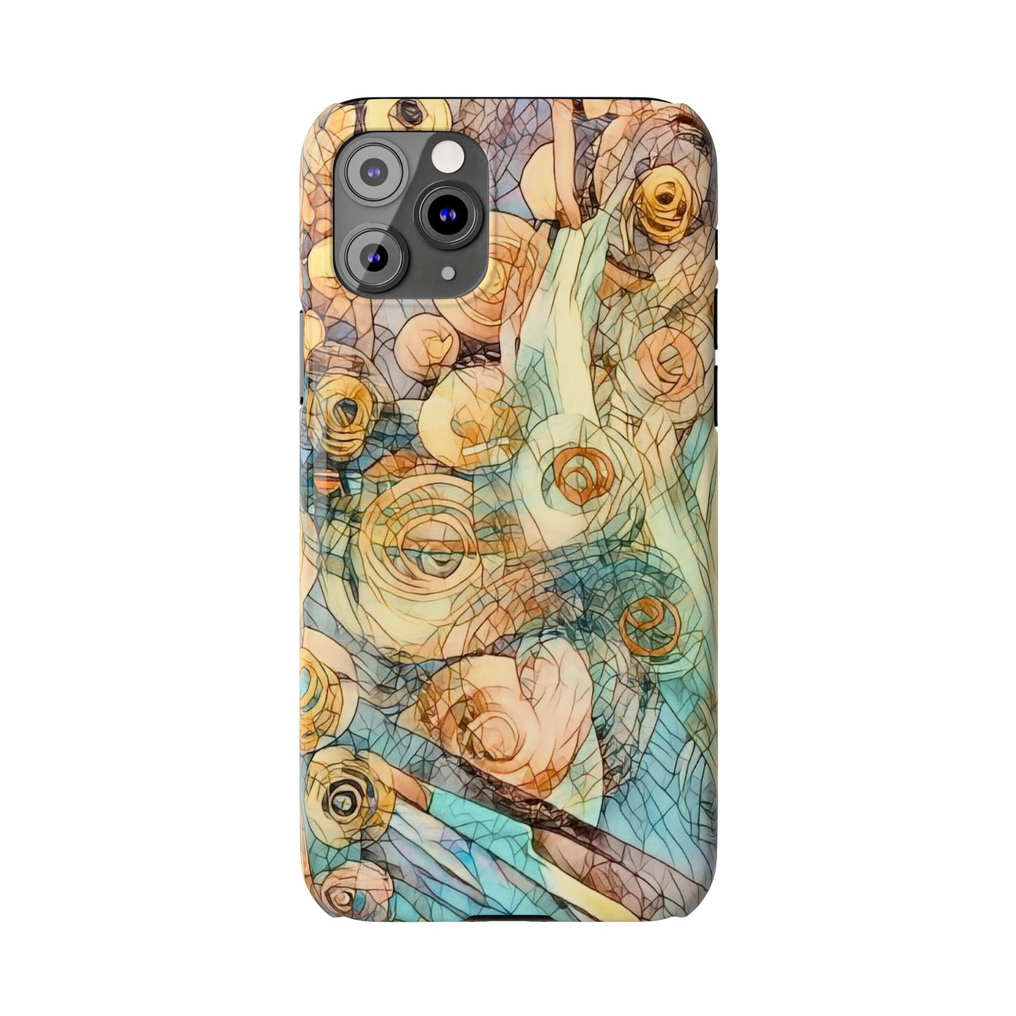 . ' Modern Art Slim Phone Case -.