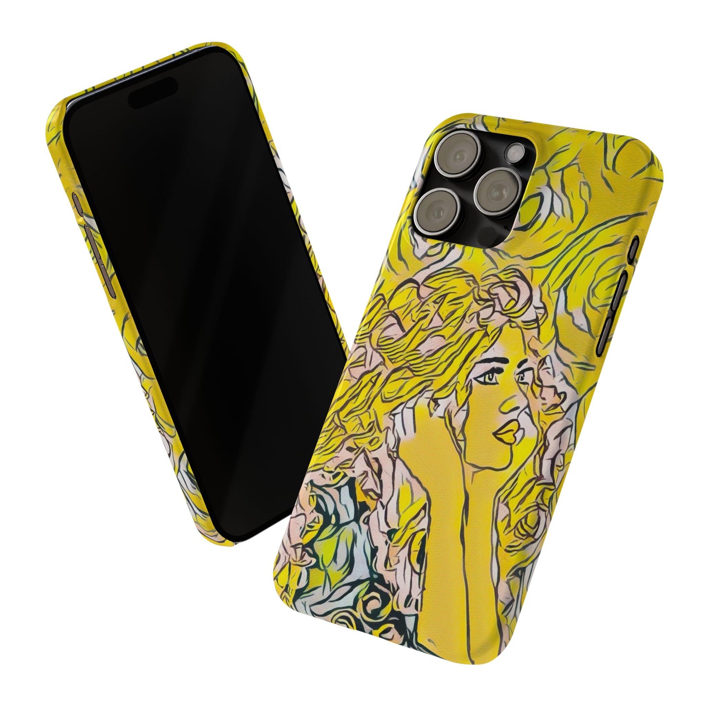 ' Modern Art Slim Phone Case -