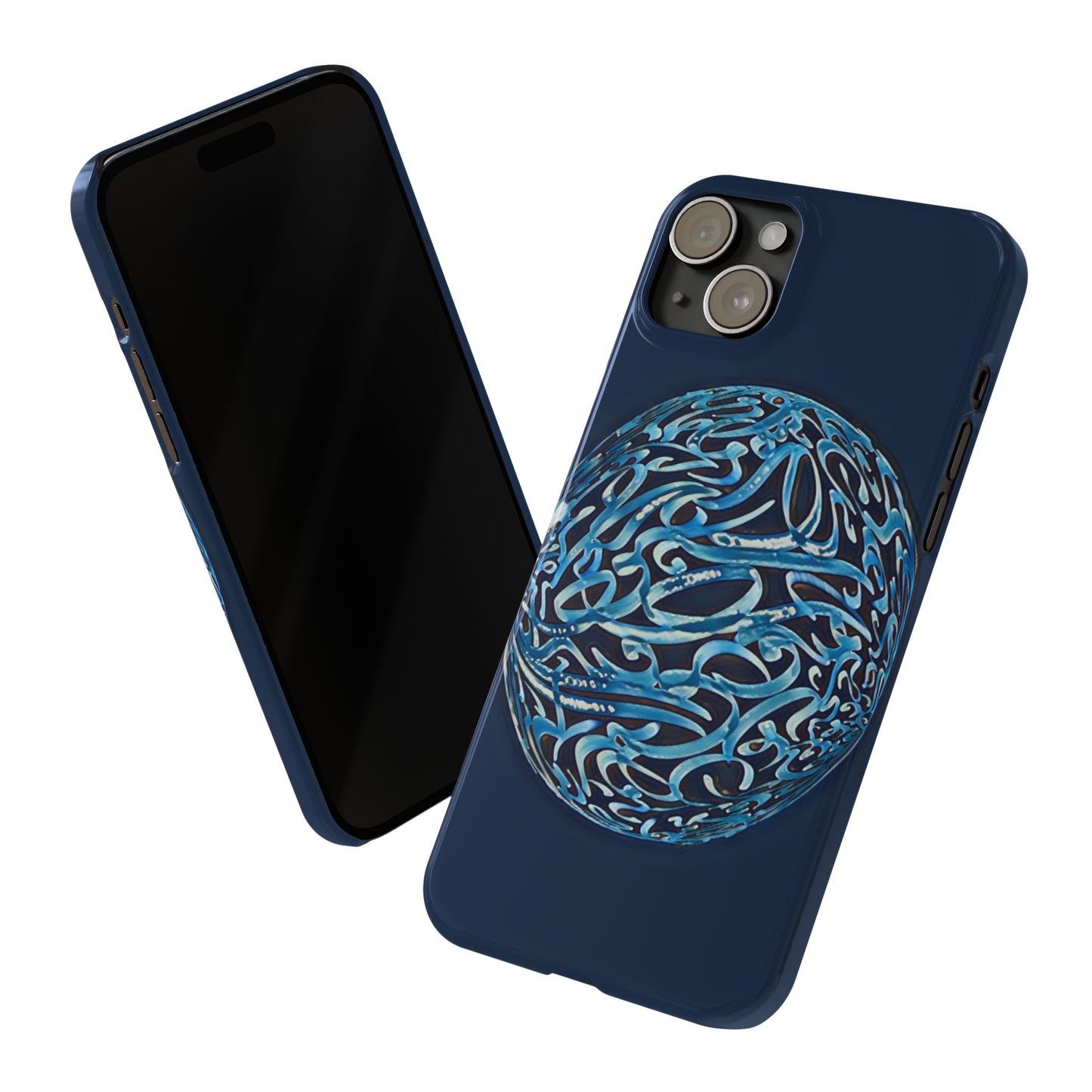 ' Modern Art Slim Phone Case -LOVE