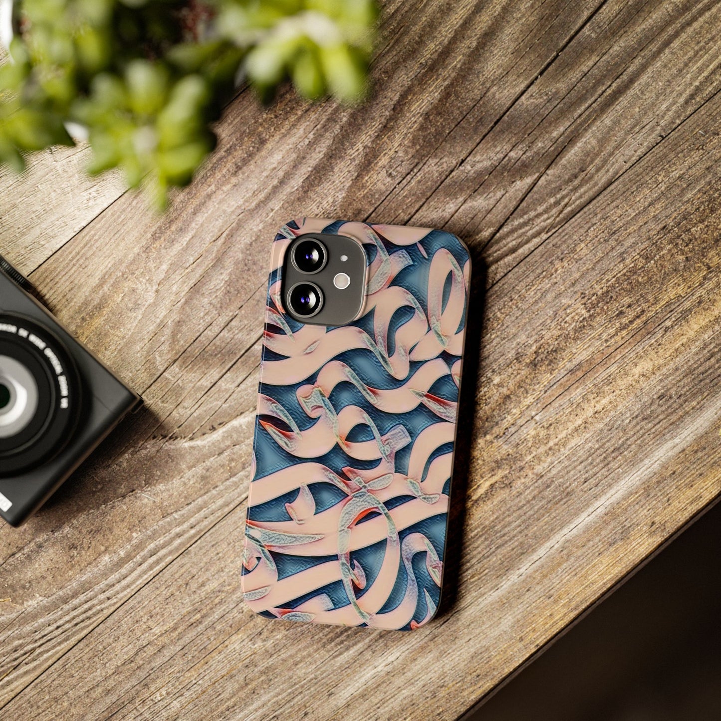 Copy of Copy of Copy of ' Modern Art Slim Phone Case -LOVE