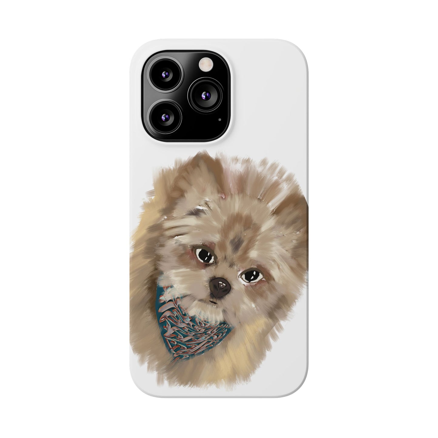 ' Modern Art Slim Phone Case-Lily