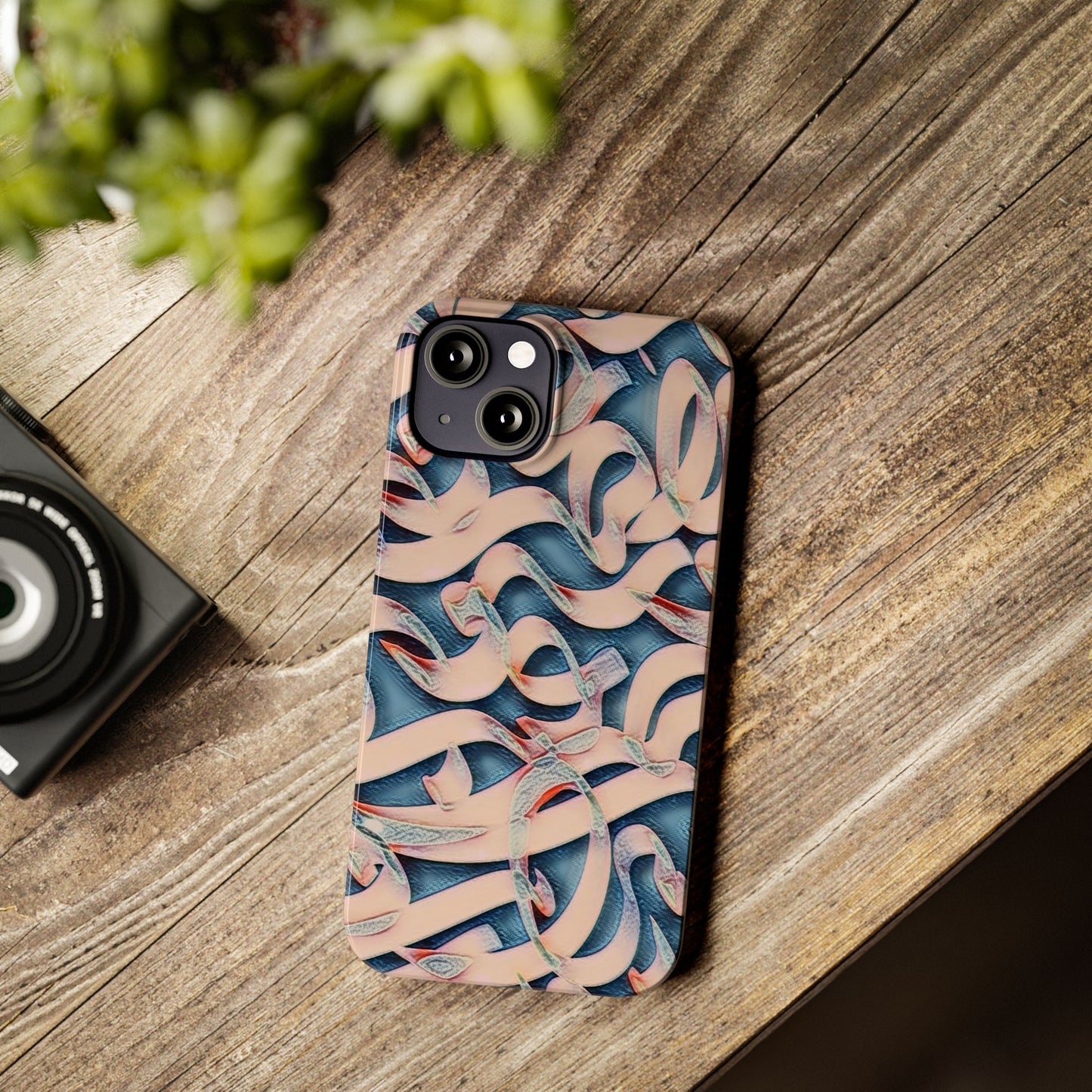 Copy of Copy of Copy of ' Modern Art Slim Phone Case -LOVE