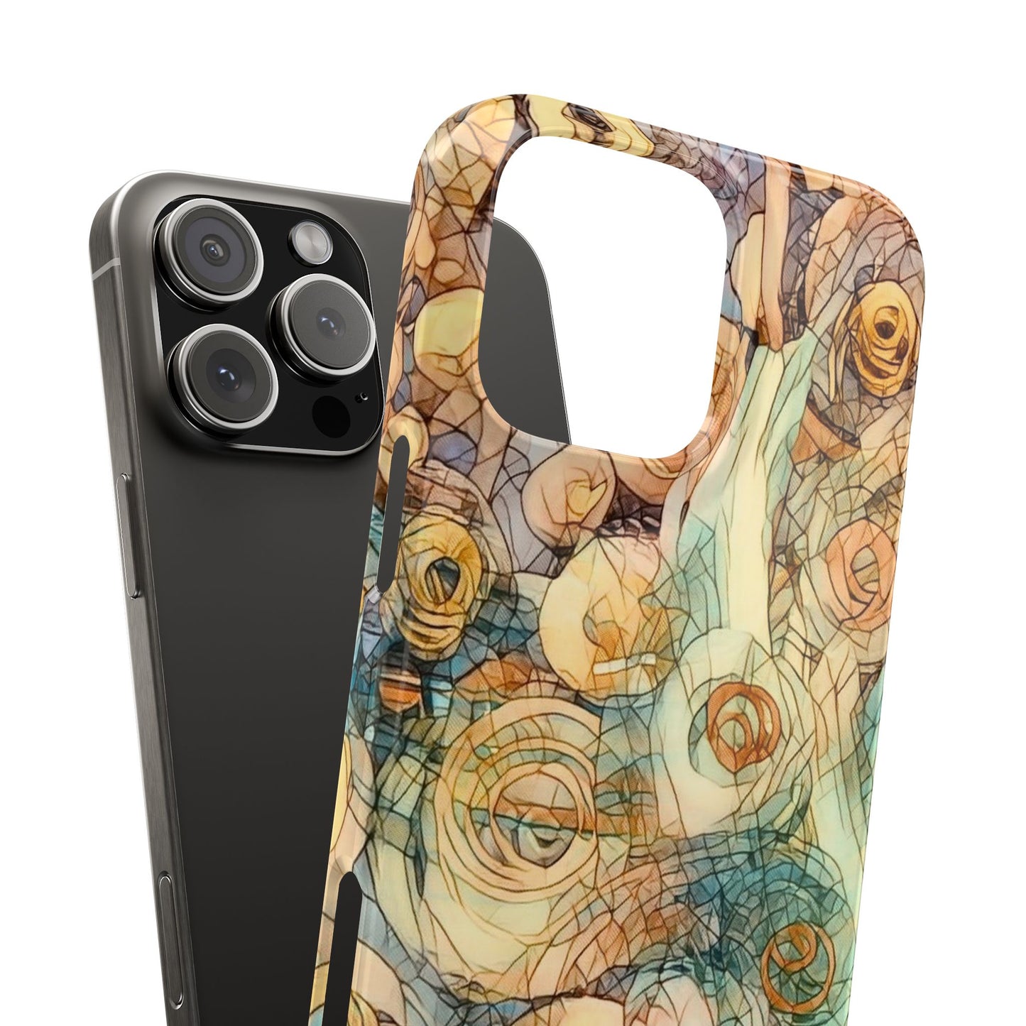 . ' Modern Art Slim Phone Case -.