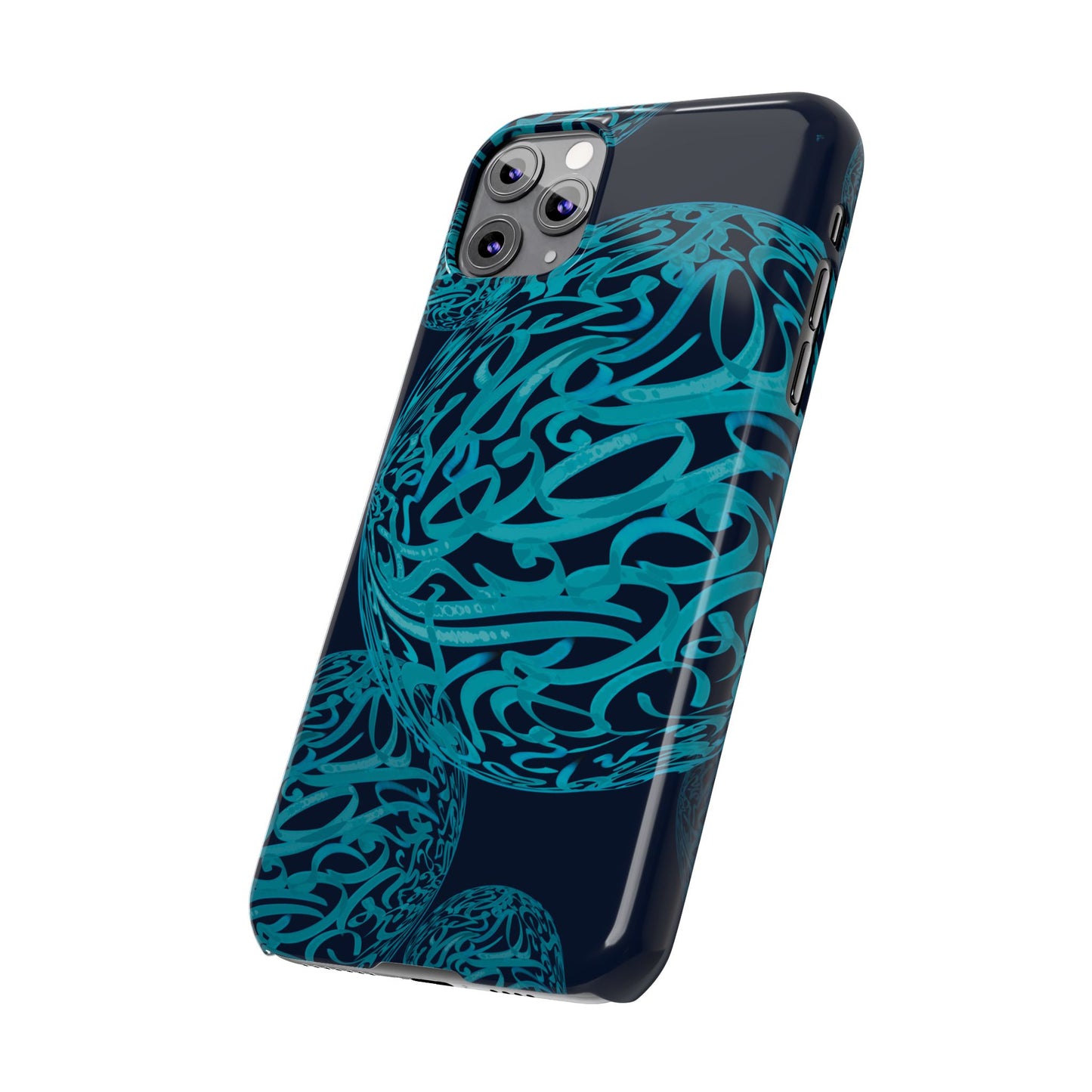 ' Modern Art Slim Phone Case -LOVE