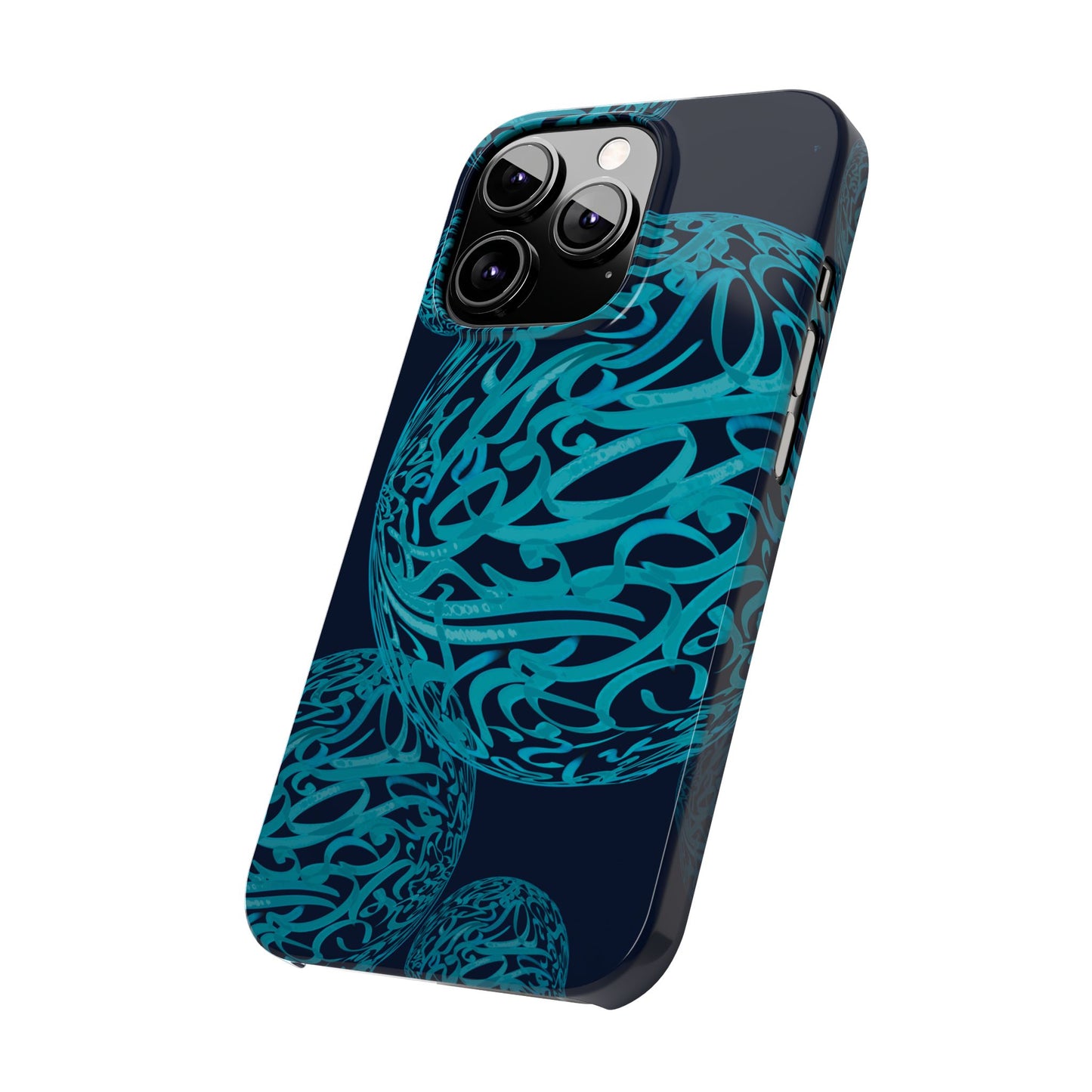 ' Modern Art Slim Phone Case -LOVE